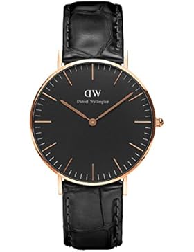 Daniel Wellington Classic Damen-Armbanduhr Analog Quarz Leder - DW00100141