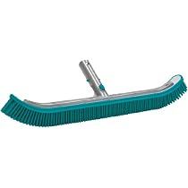 Banax Pool-Bürstenkopf 44,5 Cm – Mit Edelstahlborsten, Aluminium-Rückseite, Für Ecken & Fliesen