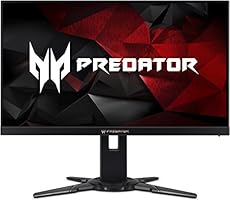 Acer Predator XB252Q 62cm (24,5 Zoll Full HD) Monitor (HDMI, DisplayPort, USB 3.0, 1ms Reaktionszeit, 240Hz, Höhenverstellbar, Nvidia G-Sync) schwarz
