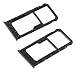 Produktbild bagmaxx Huawei P Smart Dual SIM Kartenhalter Micro SD Card Tray Holder Schlitten Slot Part Stecker Einschub Schwarz