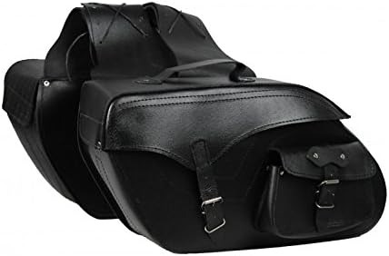 Leather Motorcycle Panniers Side 22 x 2 Litres