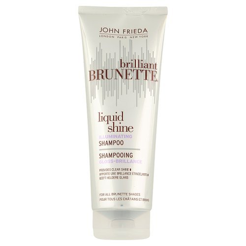 John Frieda Brilliant Brunette Illuminating Liquid Shine Shampoo, 250ml