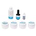 Anself Professional Nail Art Manicure Kits Decoration UV Gel Tool Brush Remover Nail Tips Glue Acrylic Kits DIY Set