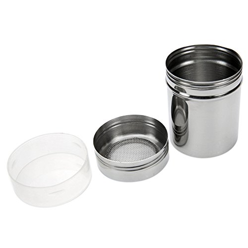 Sanwood Puderzucker-/Kakaostreuer aus Edelstahl - 3