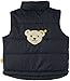 Steiff Unisex Baby 0006827 Weste o. Arm Gilet, Blue (Steiff Marine), 6-9 Months (Manufacturer size: 74)