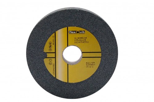 1 Stück Flexovit Schleifscheibe 125 x 16 mm Korn 80 Siliciumcarbid Widia