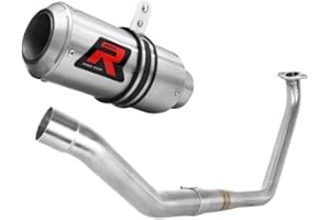 DOMINATOR EXHAUST SYSTEM DOMINATOR Sistema de escape Colector Silenciador GP compatible con MT 125 2020