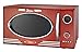 Produktbild Melissa Classico Mikrowelle Rot Grill im Retro-Design, Grillfunktion, Microwave