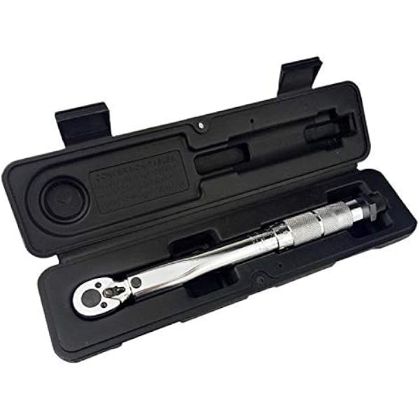 JEUCLEL 3/8" Drive Click Torque Wrench Set - 10-60 N.m With Extension & Sockets - View #2