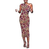 DISEÑO: Diseño hombro inclinado irregular muestra su hermosa curva de cuello a los hombros. La alta cadera del paquete de la cintura hace que usted tiene una cadera perfecta. El vestido midi apretado se ve aún más delgado.