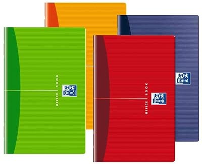 OXFORD Carnet reliure piqûre couverture souple format 9 x 14 cm 96 pages réglure 5x5