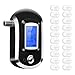 Produktbild Towinle Alkoholtester Professionell Atemalkoholmessgerät Digitaler Alkoholtester mit Halbleitersensor Akkurater Alkohol Analyzer Tester LCD-Display Promilletester mit 20 Mundstücke