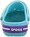 Crocs Crocband Kids, Unisex-Baby Clogs, Blue (Pool/Neon Purple), 8/9 UK Child