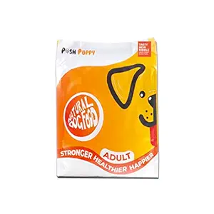 Posh Puppy Dry Dog Food Natural Dehydrated Adult Dog Food for All Breed Dogs High Protein Variant Chicken Rice Egg Nutrition Complete and Balanced Food for Pet Puppy and Adult Dogs 2.4 kg Pack