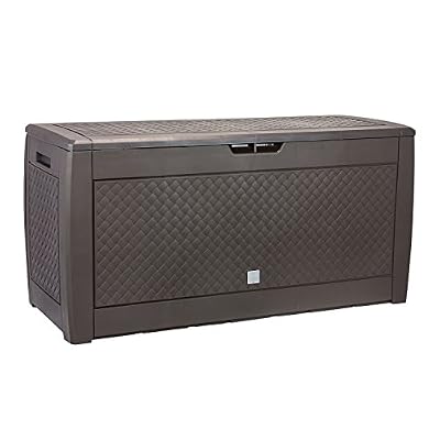 Prosper Plast Mbm310–440u 119 x 48 x 60 cm boxe Matuba Jardin à nourriture – Marron foncé