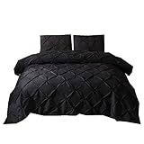 ❤Este lujoso juego de cama hecho de microfibra de poliéster, material de alta calidad, funda nórdica súper suave y cómoda protege, cubre tu edredón o inserto, te sentirás muy cómodo, puedes estar seguro de tener un sueño reparador.