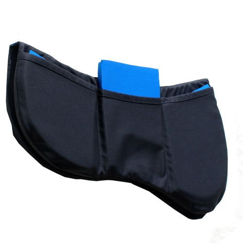 Prolite TriPad Adjustable Saddle Pad,One Size,Black Horse 'n' Pony