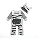 For Newborn Infant Baby,Clode® 1Set Newborn Infant Baby Boys Girls Romper+Hat Jumpsuit Bodysuit Clothes Outfit (70cm(0-6M), Gray)