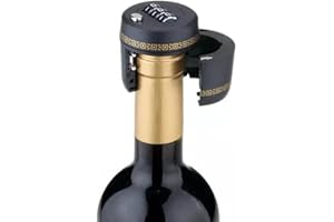 WOO LANDO Lucchetto a combinazione per bottiglie di vino e whisky, a prova di bambino, regolabile