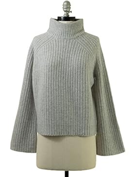 360 Sweater Da Donna maglia di cashmere baylee Grigio