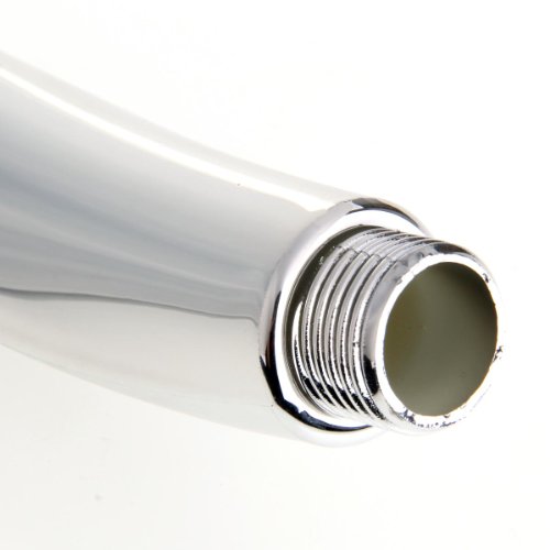 Homeself 7-farbige LED-Handbrause, mit Air Jet LED Turbo pressure-boost Düse-. 7 Farbwechsel automatisch alle Paar Sekunden (NEU) - 4