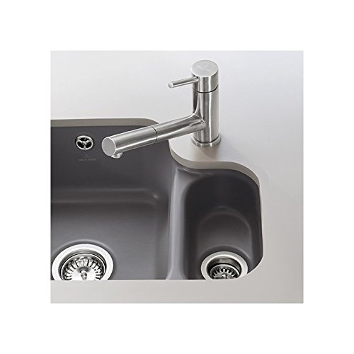Villeroy & Boch Como Shower Einhand-Spültischbatterie Edelstahl massiv 925200LC - 2