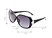 Wawoo®Ladies Double Colors Oversize Sunglasses Summer Beach Eyewear for Women Polarized Sunglasses Driving Glasses UV400 Visible Perspective 98%
