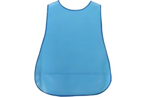 BIVBWQU Bavaglini Adulti Silicone Impermeabili con Sacca Bavaglini Anziani Plastificato Lavabili per Adulti Anziani