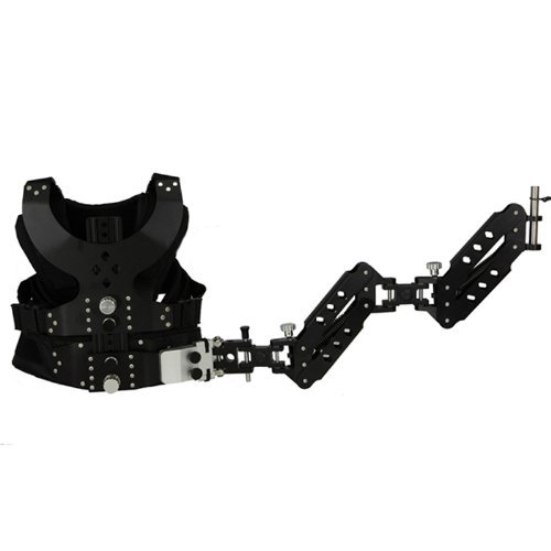   paule de la cam  ra charge Vest Rig stabilisateur Avec Kit Poign  e double bras de support vid  o DSLR Stabilisateur Pour DSLR   DV cam  ra vid  o tels que Canon  Nikon  Sony Fuji  Olympus  Pentax Et ainsi de suite id  al pour les mariages de tir de publicit   et de micro-film