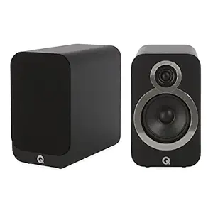 Q Acoustics 3020I 125 Watt Bookshelf Speaker (Carbon Black)