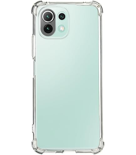 ebestStar - Cover per Xiaomi Mi 11 5G, Custodia Silicone Trasparente