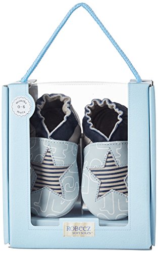 Robeez Baby Jungen Kindergarten Krabbel-& Hausschuhe - 6