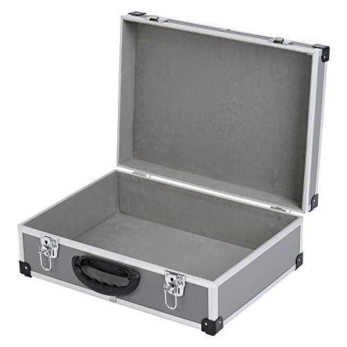 3-in-1 Alukoffer Aluminium Rahmen Koffer Allround Werkzeugkoffer-Set – schwarz - 4