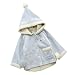 Produktbild Longra Baby Kinder Mädchen Winddicht Übergangs jacken Draussen Kapuzenjacke für Mädchen Wintermäntel Winterjacke Softhelljacke Windbreaker Jacke Outwear Parka (0-5Jahre) (110CM 4Jahre, Light blue)