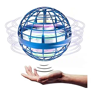 Avenn Flying Ball Toys, Flying Orb Ball Boomerang Mini Pro Spinner Blastoise Toys for Boys Girls Kids Adult Indoor Outdoor, USB Rechargeable Built-in RGB Lights 360?Rotating Magic Controller