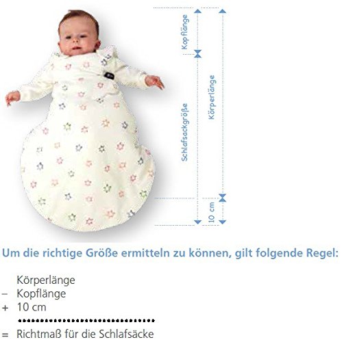 Alvi Baby Mäxchen Schlafsack Innensack Größe 104 weiss - 2