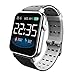 Produktbild ATpart Fitness Trackers, Fitness Armband Farbbildschirm Smart Armband Echtzeit Herzfrequenz Blutdruck Schlafüberwachung IP67 Wasserdichtes Laufsport Fitness Tracker Smartwatch