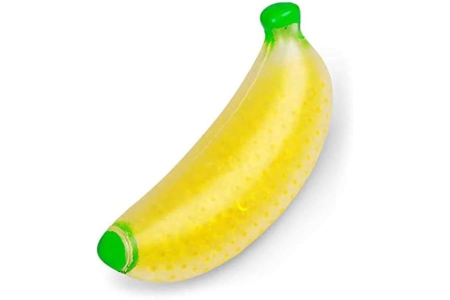 Tobar Jellyball Banana Squishy Stress Toy