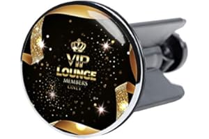 ‎SANILO Sanilo Waschbeckenstöpsel, viele schöne Stöpsel für das Waschbecken zur Auswahl, universal mit Sprüchen (VIP Lounge)