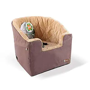 K&H Bucket Booster Pet Car Seat, Small, Tan