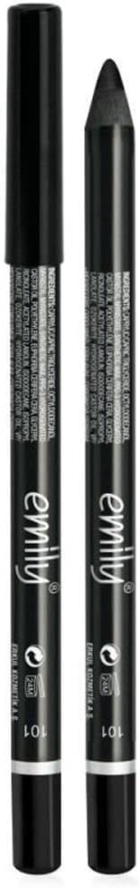 Golden Rose Emily Waterproof Eye Pencil No: 101 - Suya Dayanıklı Göz Kalemi