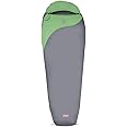Coleman Biker Sleeping Bag - Grey/Green, 220 cm