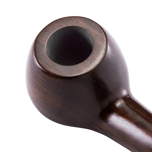 A.P. Donovan – Tabak-Pfeife aus Holz klassisch handgemacht (auch für Einsteiger / Anfänger) aus Ebenholz – für 9mm Filter – Votan - 3