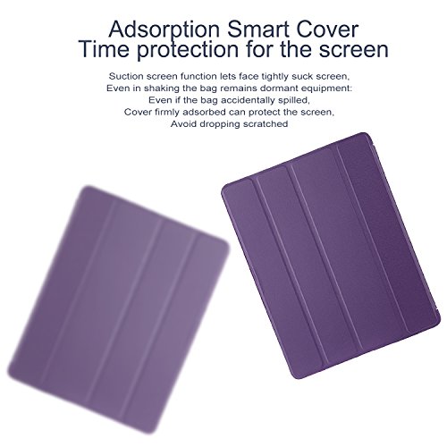 H  lle f  r iPad 2   iPad 3   iPad 4 CICMOD   Smartcover Case Tasche Schutzh  lle Etui Auto Aufwachen Schlaf Funktion mit Multi St  nder und Anti-Sto 