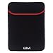 GIZGA 14.1 inch Protective Reversible Laptop Sleeve (Black + Red) RS.229.00
