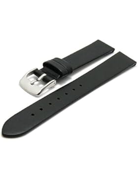 Meyhofer Uhrenarmband XS Lavadores 12mm schwarz Kalb-Nappaleder glatt MyCrklb509/XS/12mm/schwarz/oN