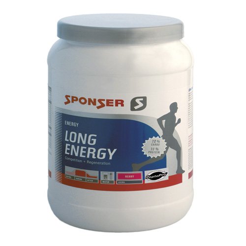 Preisvergleich Produktbild sponser Long Energy 10% Protein 1200g berry