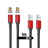 Carga rápida: soporta 9V/2Acarga y sincronización rápidas para teléfonos inteligentes micro usb.