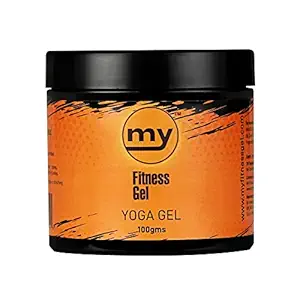 My Fitness Gel Yoga Gel | 100% Vegan, Paraben Free, Sulphate Free Yoga Gel | Pre Yoga Workout Body Massage Gel | Yoga Gel To Improve Flexibility In Body