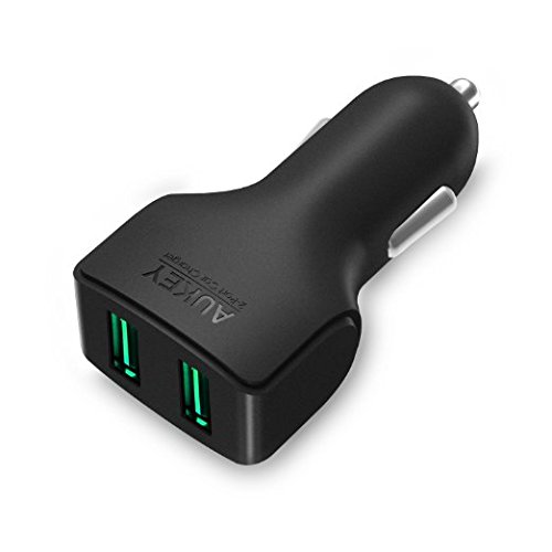 Aukey CC-S3 24W/4.8A 2-Port USB Car Charger (Black) RS.740 (63.00% Off) - Amazon